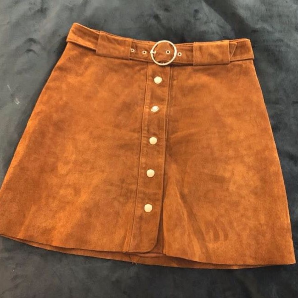 Zara Suede Skirt